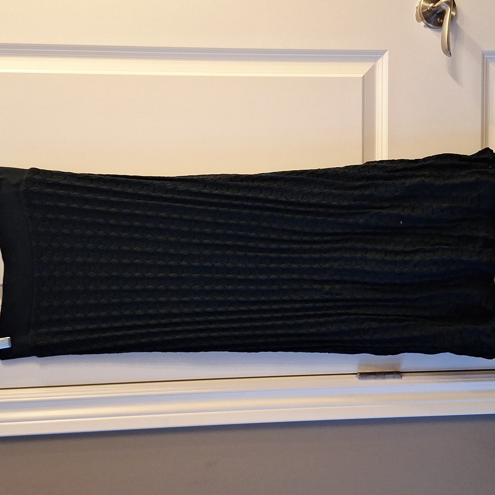 Zara Teal Knit Midi / Maxi Stretch Skirt- Size S